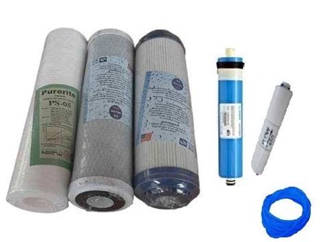 CTO + GAC+ Spun Filter Cartridge + Membrane 75 GPD VONTRON + FR & Pipe ...