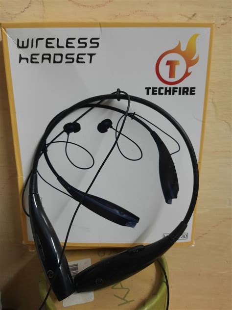 TECHFIRE HBS 730 Wireless Bluetooth In Ear Neckband Earphone with Mic ...