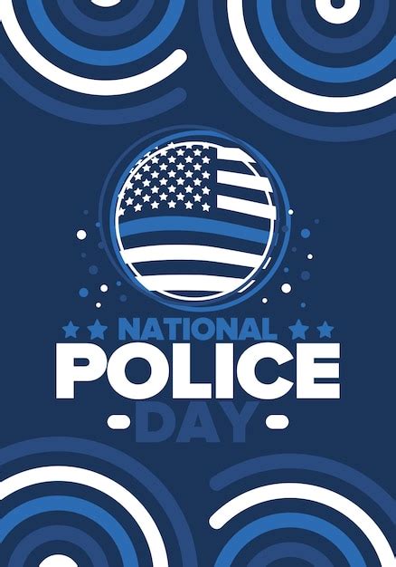 National police week in united states police hero police badge memorial ...