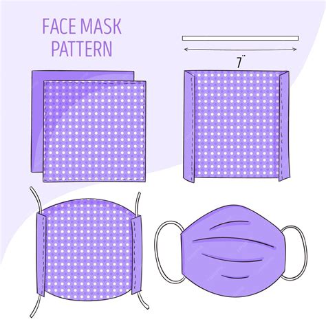 Image result for Free Pattern for Mask