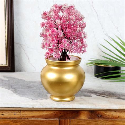 Matki Shape Metal Planter – Writings On The Wall