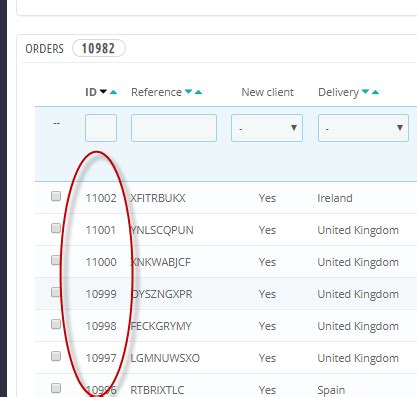 Image result for Sequential Order Numbers