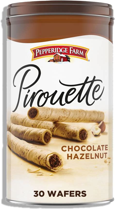 Amazon.com : Pirouline Rolled Wafers – Chocolate Hazelnut – Rolled ...