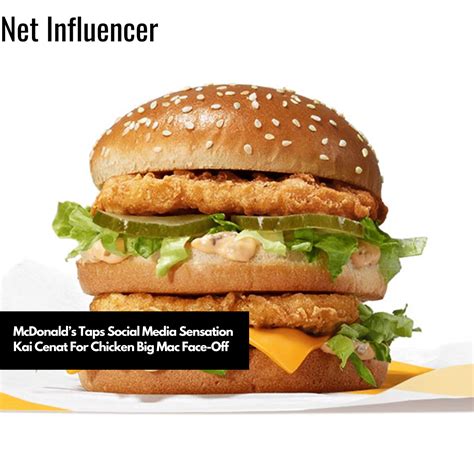 McDonald's Taps Social Media Sensation Kai Cenat For Chicken Big Mac ...