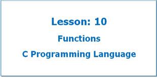 Image result for C Programming and Functions