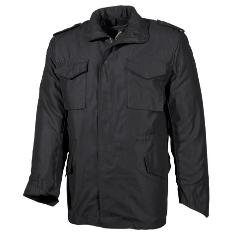 M65 Field Jacket Black US Army Type - MilitaryMart