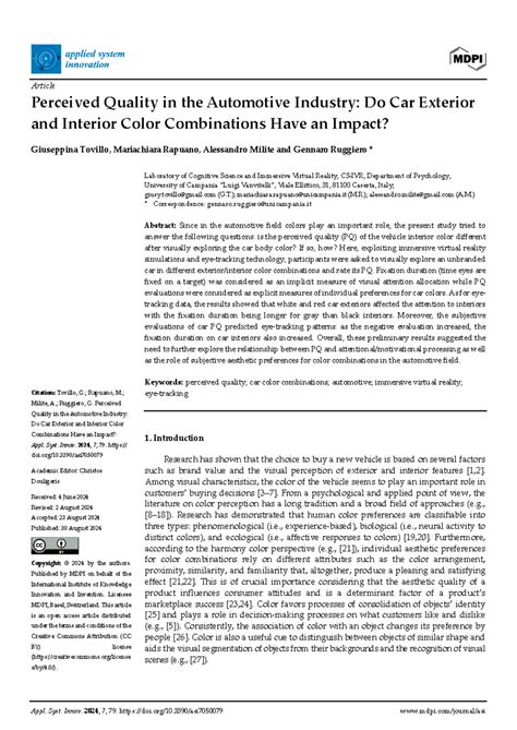 PQ colours - Notes on colour - Appl. Syst. Innov. 2024 , 7 , 79. doi/10 ...