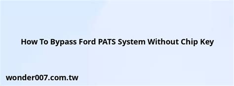 Image result for Ford Pats Bypass Module without Key