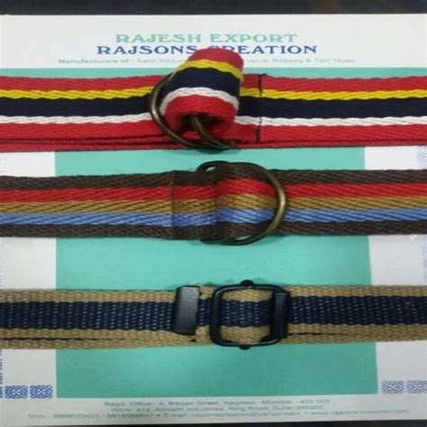 Belts - Uniform Canvas Belts Trader - Retailer from Mumbai