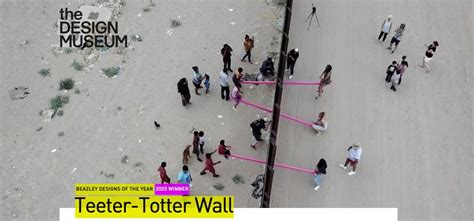 Pink teeter-totters across U.S.-Mexico border win Design of Year award ...