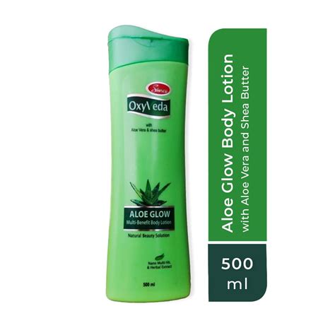 Buy Simco Oxyveda Aloe Glow Multi-Benefit Body Lotion, 400 ml ...