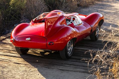 A Rare Factory-Red Jaguar D-Type – Britain's Le Mans-Dominating Supercar