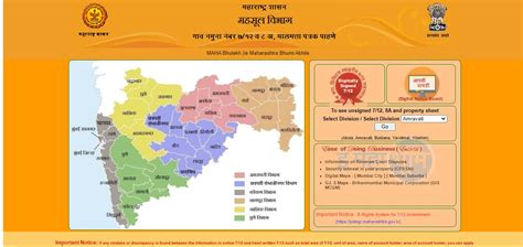 7/12 Maharashtra: Saat Bara Uttara Land Records Extracts from ...