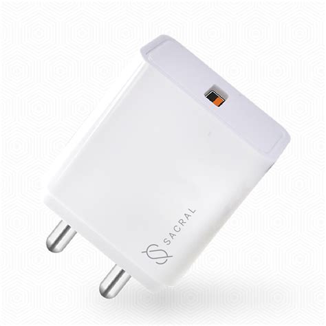 Multi-Protocol Fast Charging 25Wp Single USB-A wall charger adapter ...