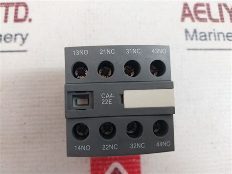 ABB CA4-22E Auxiliary Contact 1SBN010140R1022 690V – Aeliya Marine Tech