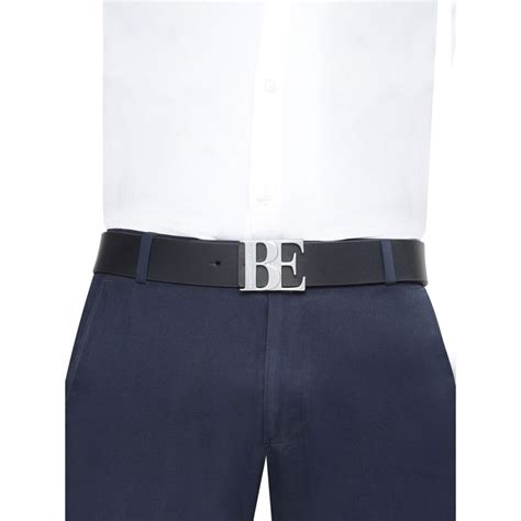 Buy United Colors of Benetton Becca Men Leather Reversible Belt - Black ...