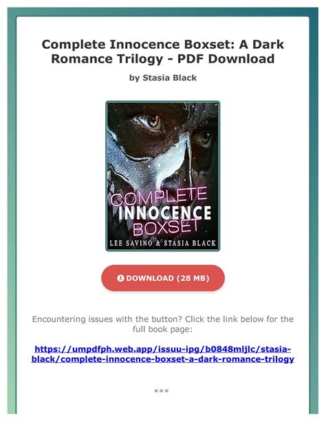 (FREE) (PDF) Complete Innocence Boxset: A Dark Romance Trilogy by ...