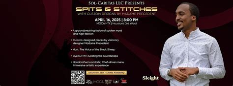 Sol-Caritas LLC Presents: Spits & Stitches at MOCA HTX (Sleight), MOCA ...