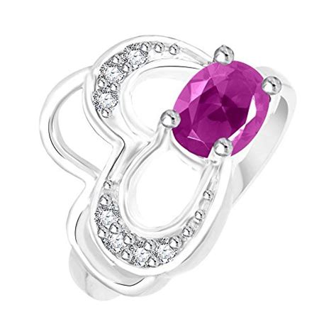 Vidhi Jewels Rhodium Plated Couple Heart with Pink Pearl Alloy & Brass ...