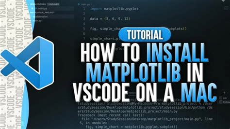 Image result for Install Matplotlib in Visual Studio Code