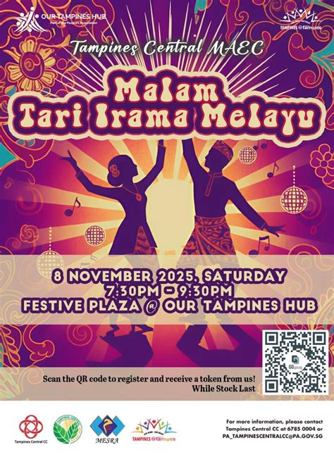 Malam Tari Irama Melaya 2025 , Our Tampines Hub, Singapore, 8 November ...