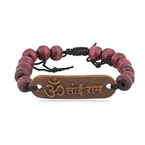 Buy Shining Jewel - By Shivansh Wood with Beads Religion Om Sai Baba ...