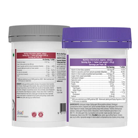 Swisse Collagen+ Hyaluronic Acid & Biotin+ Biotin Tablets (30 Tablets)