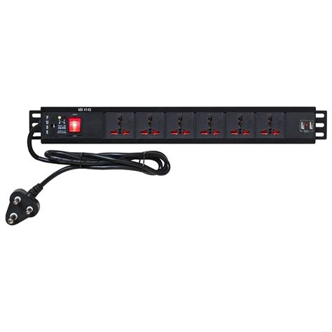 MX Extension Board 6 Outlet 1500W 6 AMP Socket with Heavy Duty (0.75 Sq ...