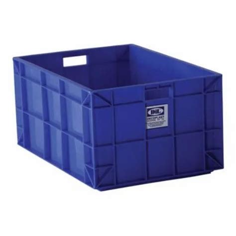 Plastic Industrial Crates - 64225 CC Plastic Crate Wholesaler from Chennai
