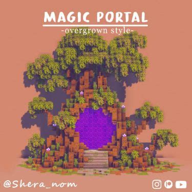 Image result for Minecraft Tree Portal Tutorial