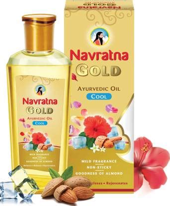 Navratna Gold Ayurvedic Oil Hair Oil - Price in India, Buy Navratna ...