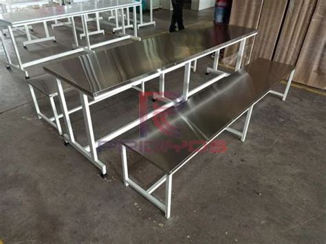 Stainless Steel Canteen Table Manufacturer from Hyderabad