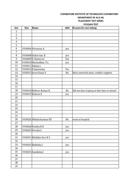 Image result for Example of Placement Test