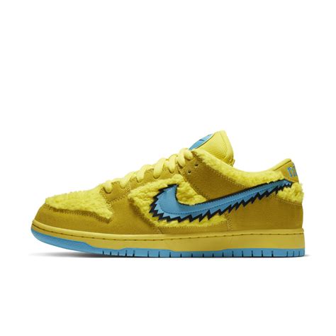 SB Dunk Low Pro x Grateful Dead 'Opti Yellow' Release Date. Nike SNKRS