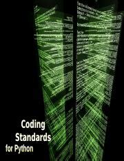 Image result for Python Coding Standards
