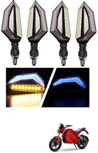 PECULIAR ZONE Front, Rear, Side LED Indicator Light for Bajaj, Hero ...