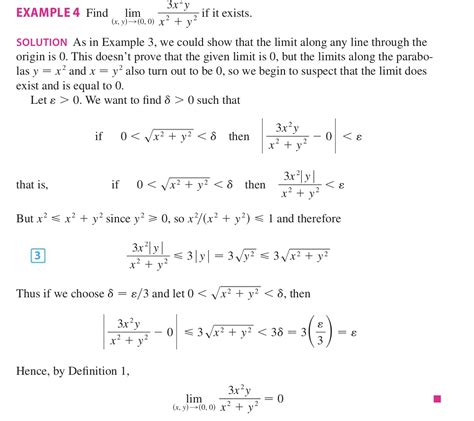 Image result for Limit of Function of Several Variable