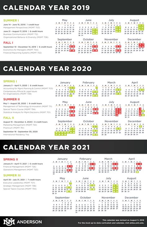 University Of New Mexico Academic Calendar - Printable Calendars AT A ...