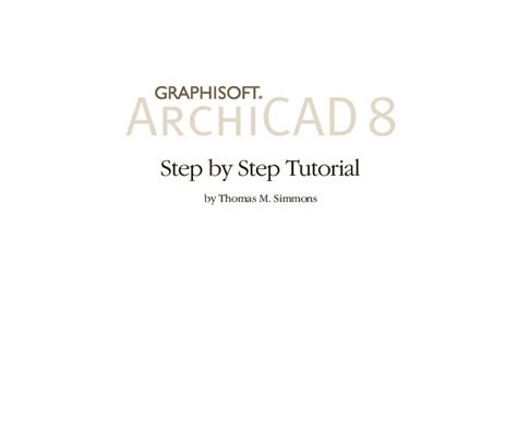 ArchiCAD 22 Tutorial PDF 的图像结果