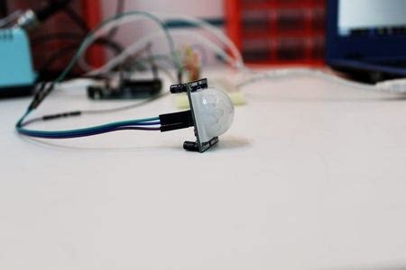 Arduino Motion Detection 的图像结果