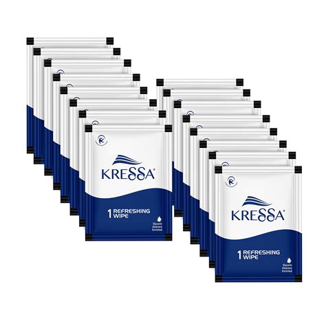 Kressa Refreshing and Cleansing Wet Wipes | PH Balanced | Pack of 100 ...