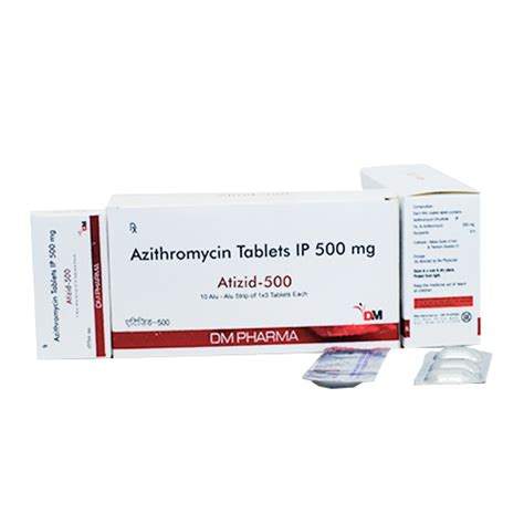 ATIZID-500 Tablets DM Pharma Marketing Pvt. Ltd.