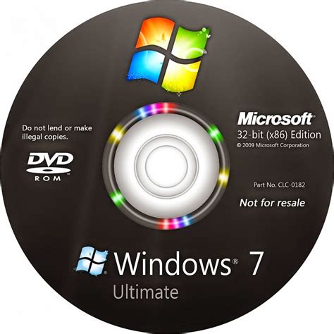 Image result for Windows 7 32 64-Bit CD