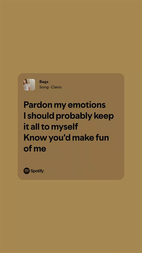 bags clairo lyrics | Lyrics, Emotions, Fun