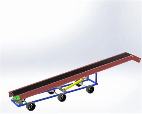 Truck Loading Portable Conveyor System - Mobile Loading Machine ...