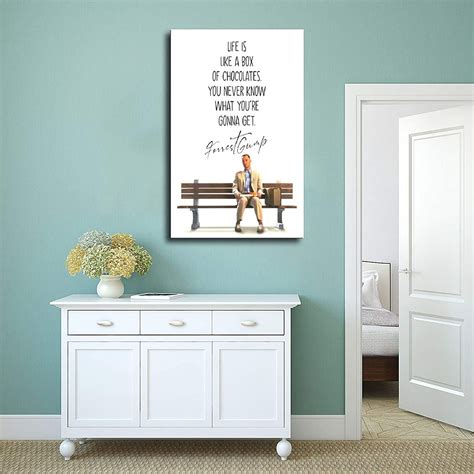 Buy Forrest Gump Movie Poster Classic Modern Retro School Dormitory 7 ...