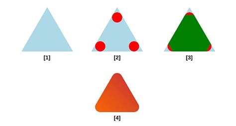 Image result for CSS Rounded Triangle