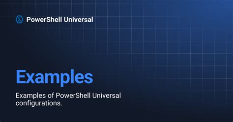 PowerShell Examples 的图像结果