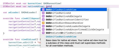Image result for Xcode AdMob
