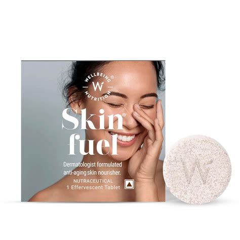 Wellbeing Nutrition Skin Fuel | Glutathione & Collagen Tablets | Skin ...